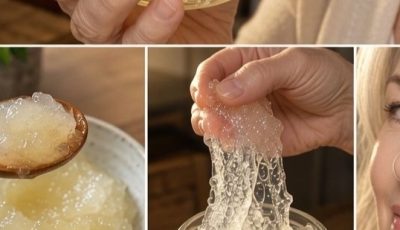 homemade flaxseed and aloe vera skin gel.